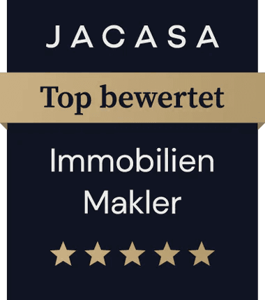Jacasa Badge Top Bewertet, Immobilien Makler