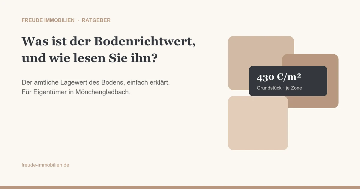 Du betrachtest gerade Was ist der Bodenrichtwert in Mönchengladbach und wie lesen Sie ihn?