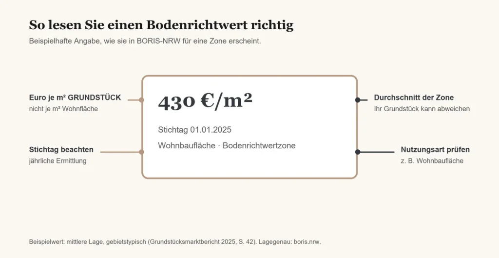 Bodenrichtwert Richtig Lesen Was ist der Bodenrichtwert in Mönchengladbach und wie lesen Sie ihn? Bodenrichtwert Richtig Lesen