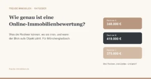 Mehr über den Artikel erfahren Wie genau ist eine Online-Immobilienbewertung in Mönchengladbach?