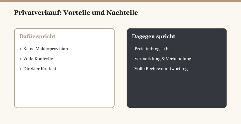 Vorteile Und Nachteile Privatverkauf