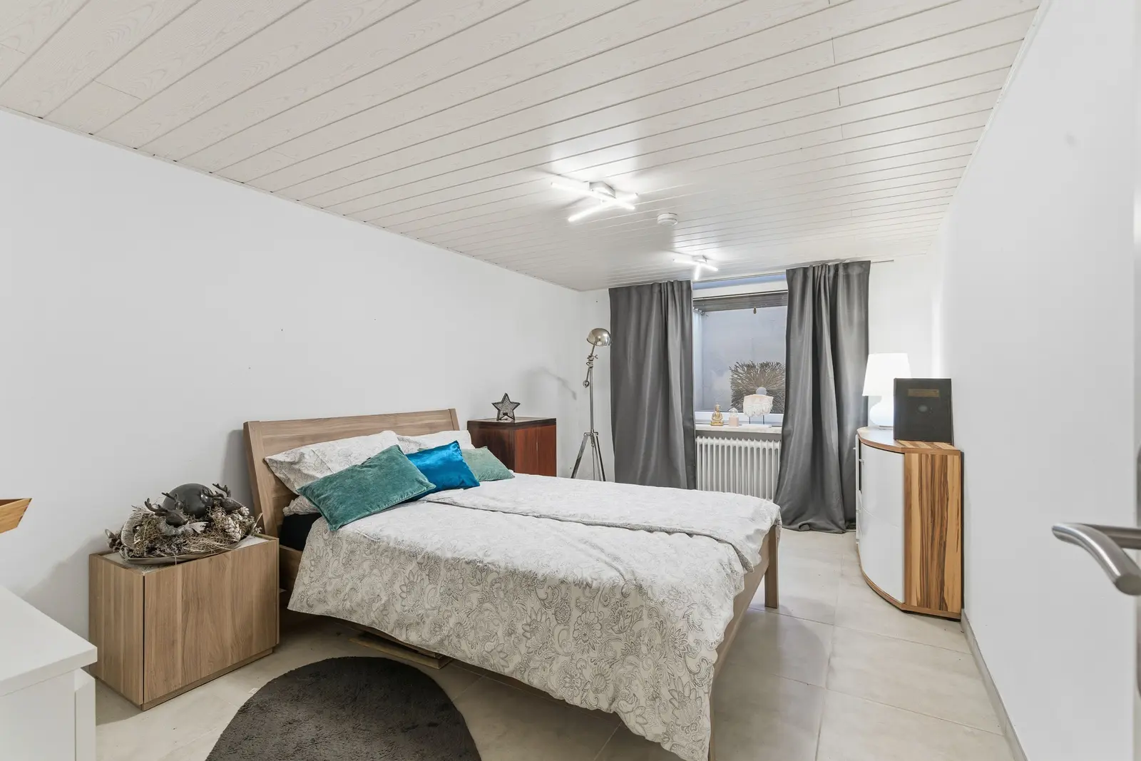 Drittes Schlafzimmer im ausgebauten Kellergeschoss